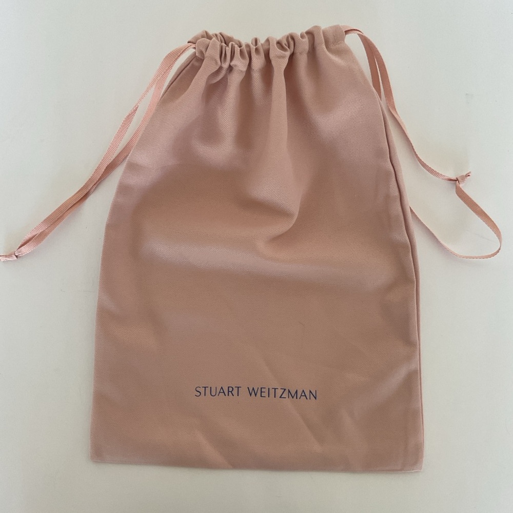 Stuart Weitzman Blush Pink Dust Bag